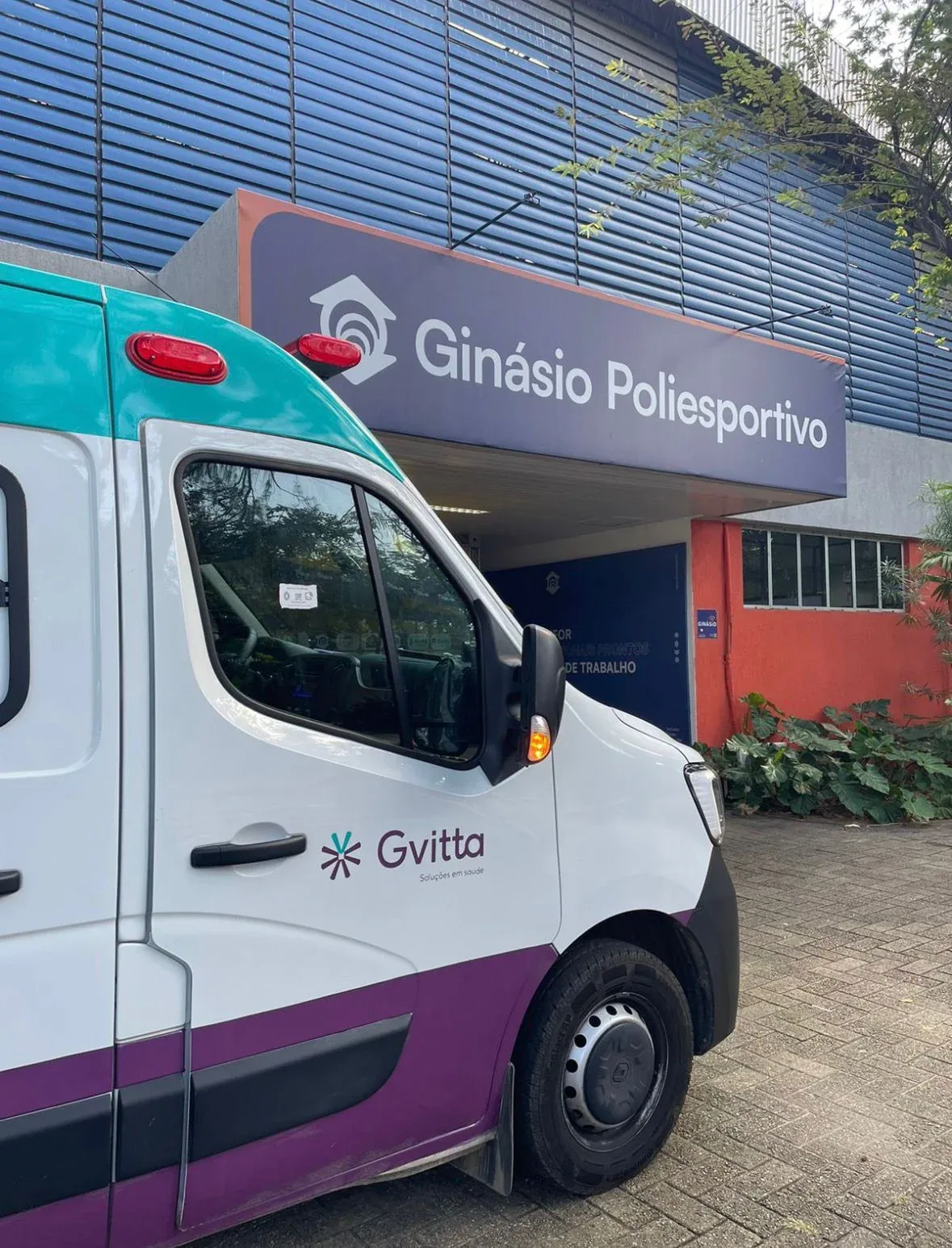 Ambulancia Gvitta disponivel para locação